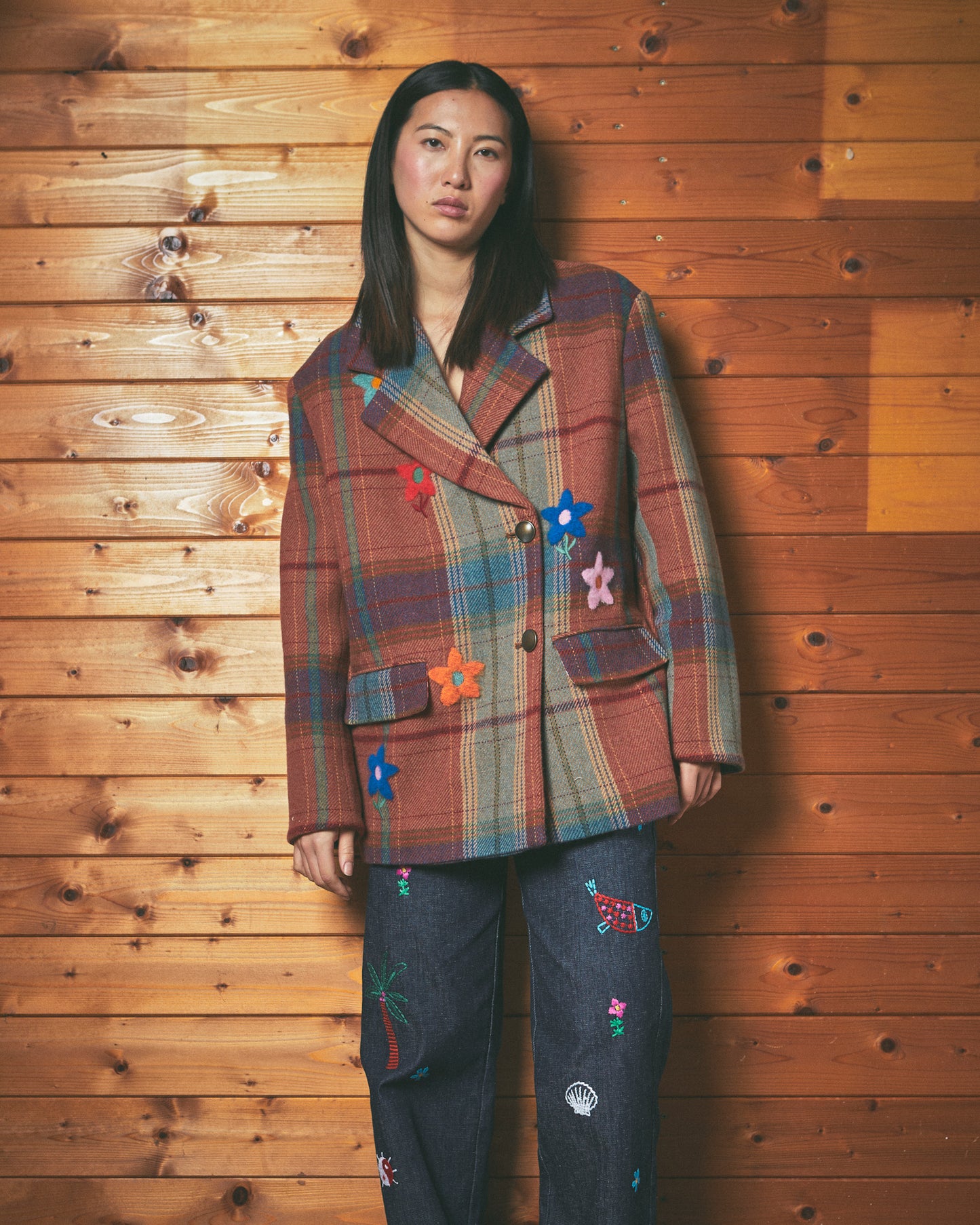 Floral Coat FC02