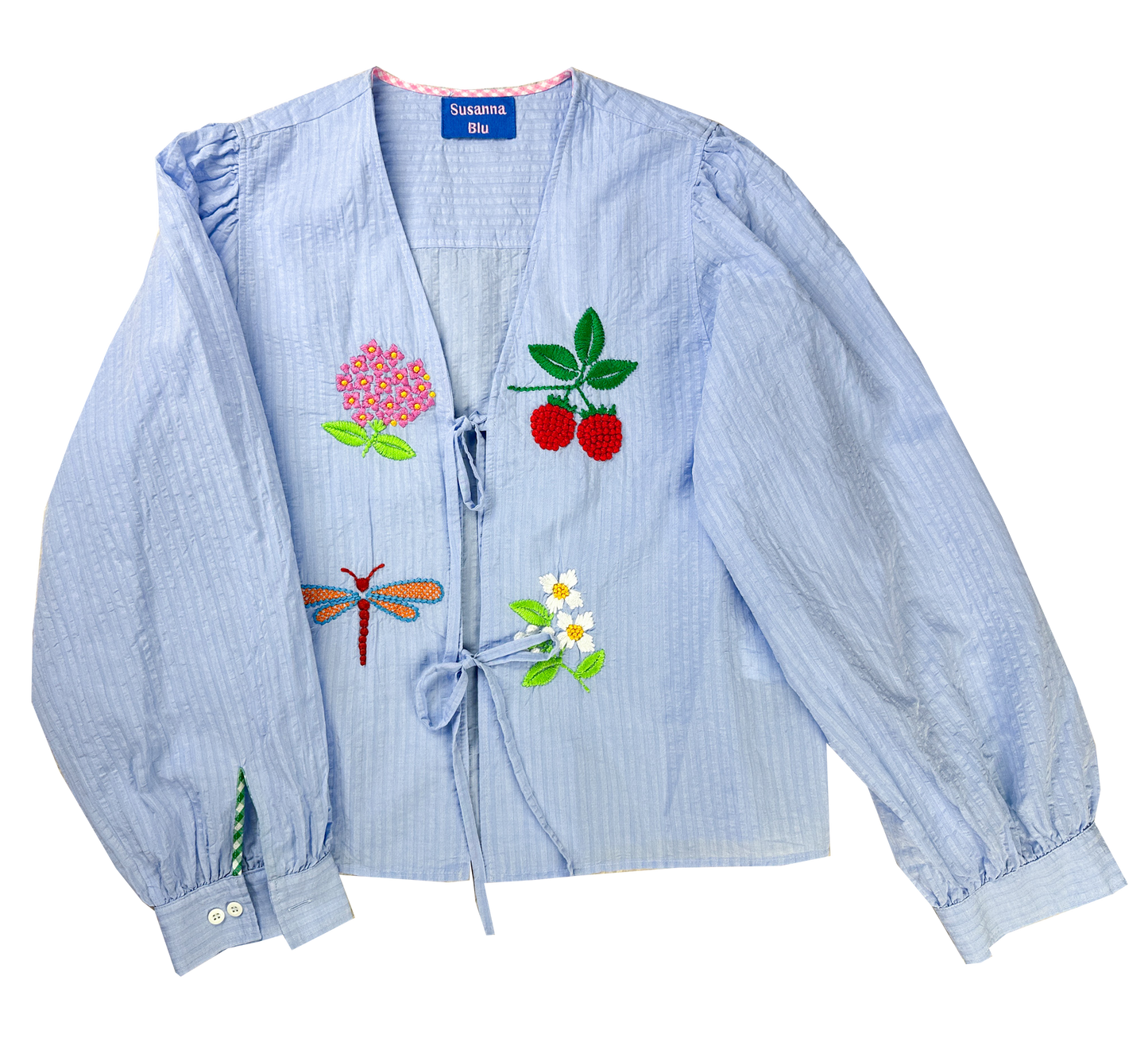 Camicia Canarie Celeste