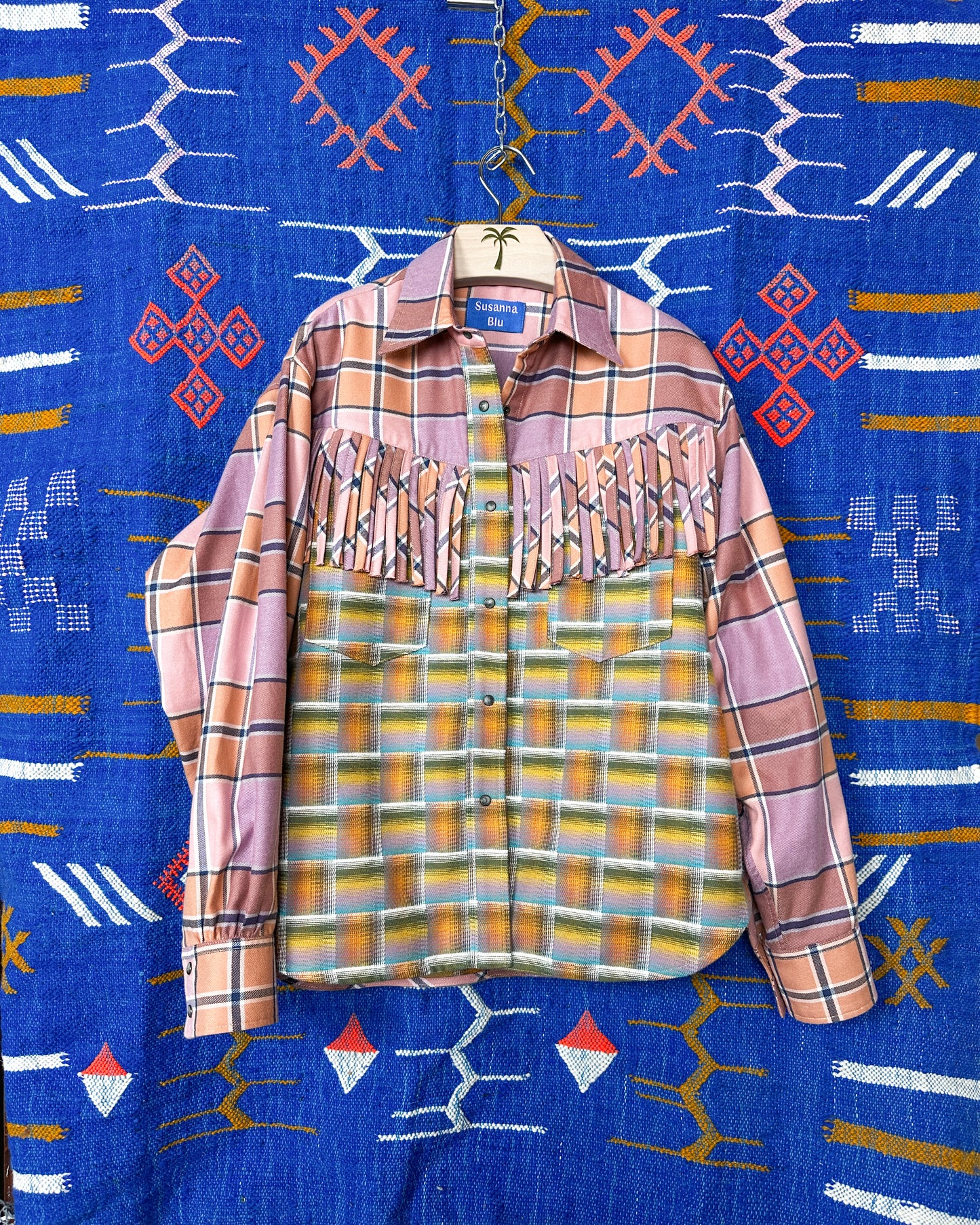 Sando Shirt Mixed Check